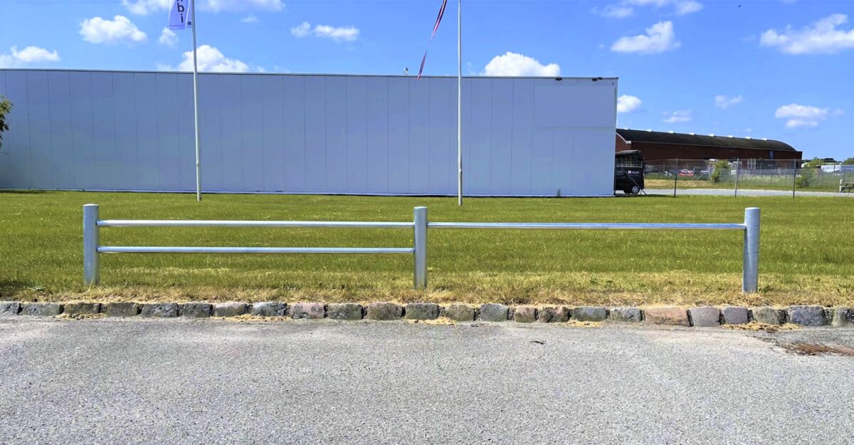 Enkelt fodhegn til afspærring i park- og byområder
