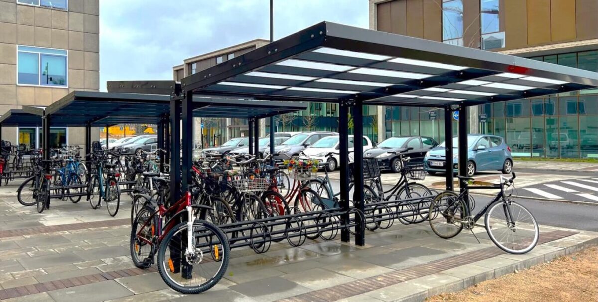 CASA 11 – Enkelt- eller dobbeltsidet cykeloverdækning