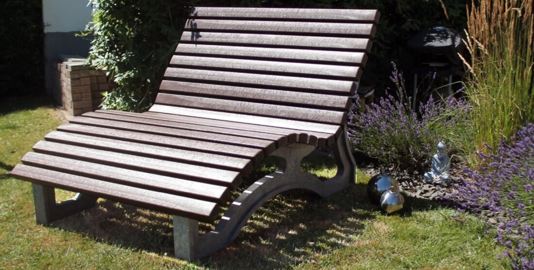 Aveto solstol i genbrugsplast