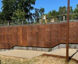 corten væg , afskærmning
