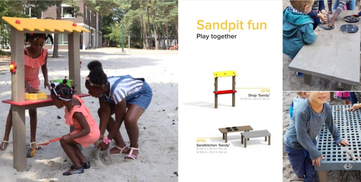 Køkken Muddy & Sandkøkken | Udekøkkener i Genbrugsplast