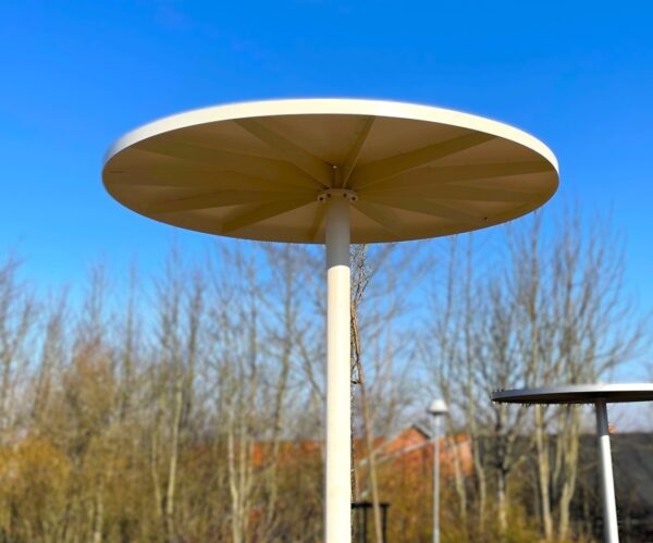 PARASOL OVERDÆKNING I STÅL
