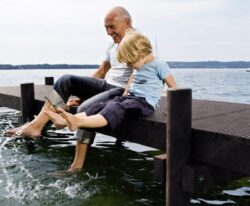 Holdbare og vedligeholdelsesfrie planker til marine, sti- og brobelægning
