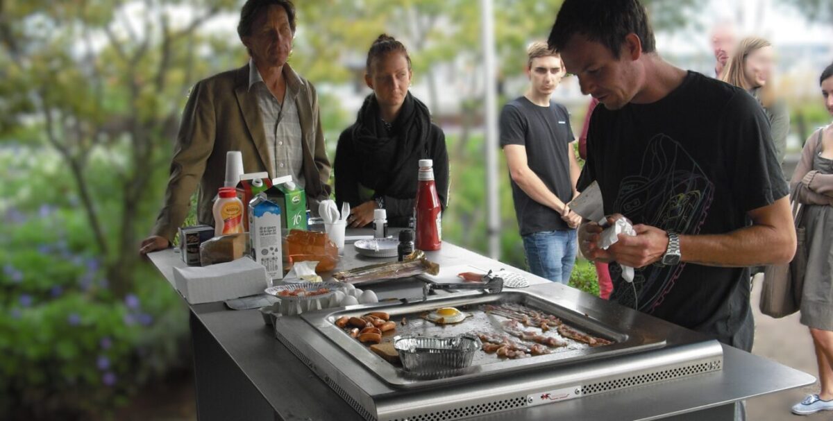 Folkegrillen repræsenterer det ypperste inden for bæredygtige grillløsninger