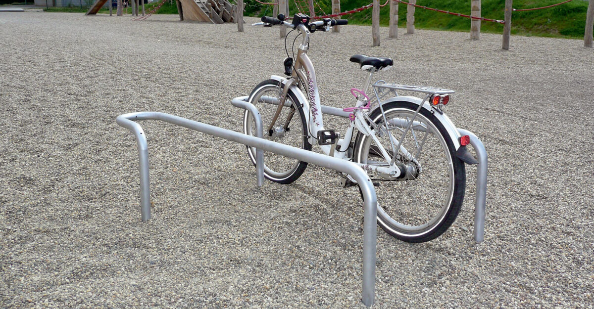 Cykel-læn til parkering af lad- og Christiania-cykler, nem parkering af store cykler