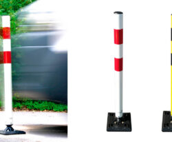 en plast pullert, der let vipper